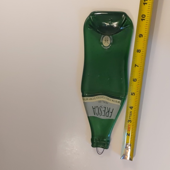 Flattened/ Melted Fresca Soda Bottle hanging Decor/ Spoon Rest - Picture 8 of 8
